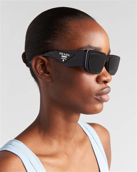 prada solbriller sort|Women's Designer Sunglasses & Eyewear .